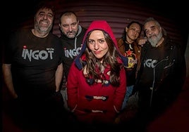 El grupo de rock Ingot, que nació en 2017 «como un proyecto entre amigos», se consolidó el año pasado con el lanzamiento de su primer disco, 'Zeuzgaz' (Elkar).