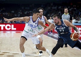 Doncic bota ante Fontecchio.