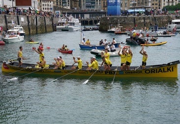 Iker Zabala, técnico de Orio, respecto a la penalización: «Se están pasando»