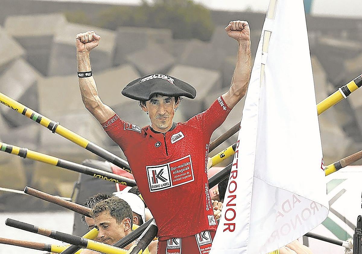 Aranberri cumple su segunda etapa en Orio.