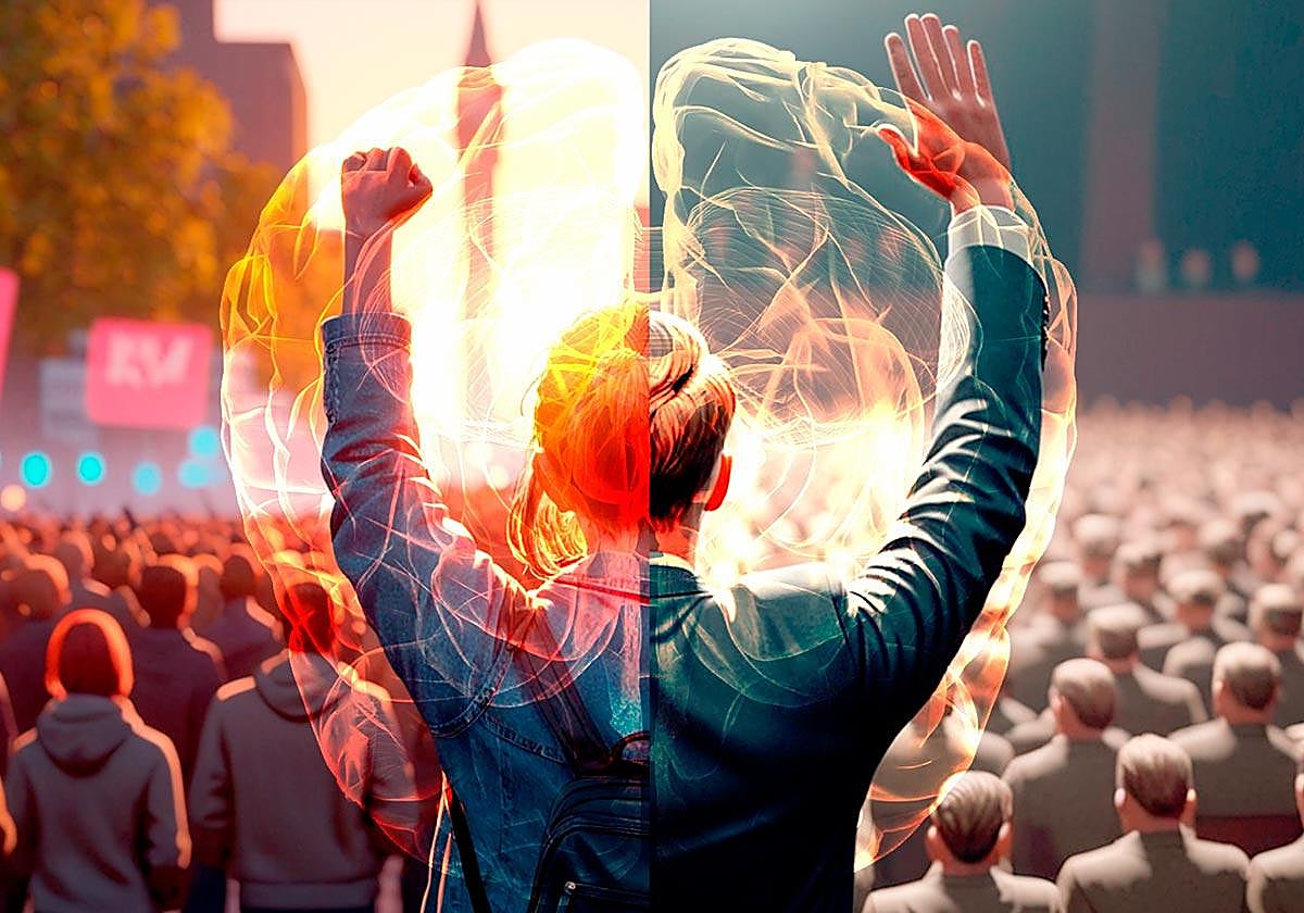 El nexo entre Vox y Podemos: su cerebro emocional responde igual