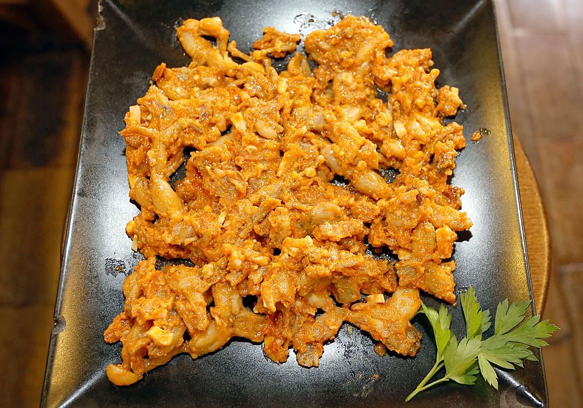 Ancas de rana al estilo de La Bañeza.