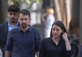 Vista del centro privado donde Iglesias ha decidido matricular a sus hijos