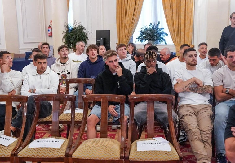 Yeray y la familia del Athletic