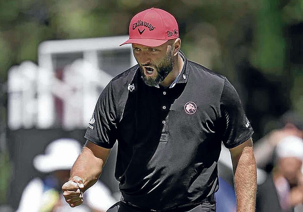 Jon Rahm se ha impuesto en la gira saudí tanto en categoría individual como por equipos.