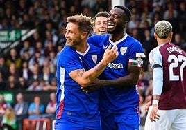 El mensaje de Iñaki Williams a Yeray y el apoyo de Gurpegui