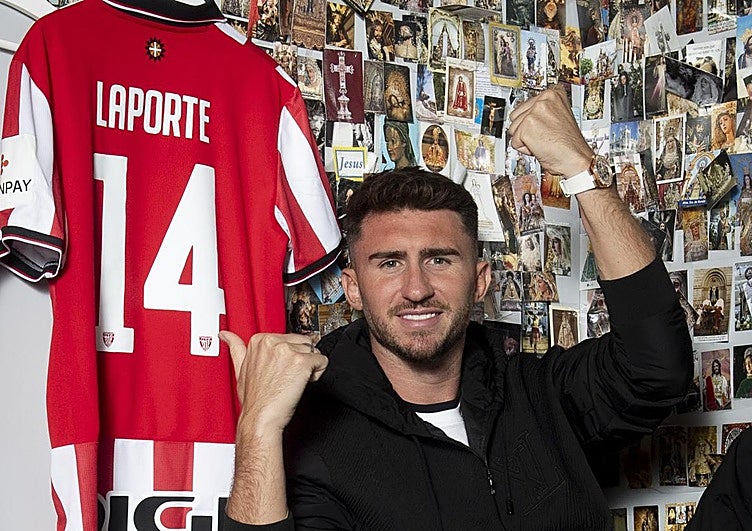 Laporte vuelve a ser un león: «Hoy es un grandísimo día para mí, estar aquí es todo lo que deseaba»