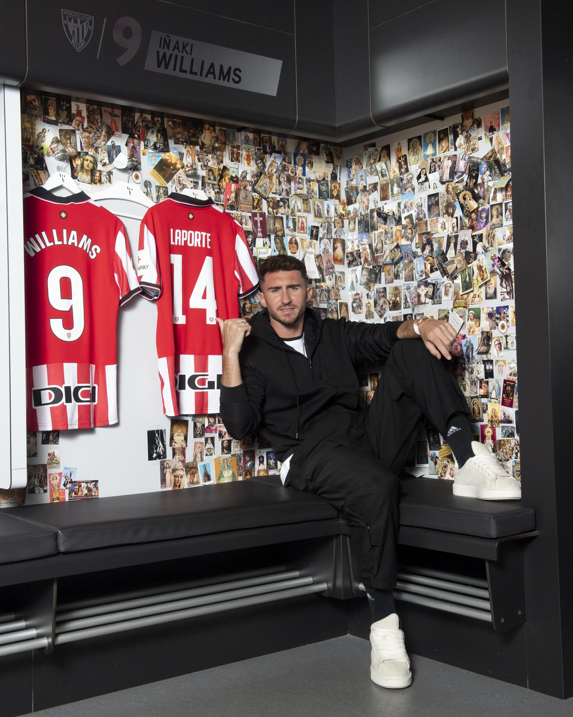 Laporte ya viste la camiseta del Athletic