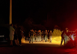 Noche de tensión en Huétor Santillán.