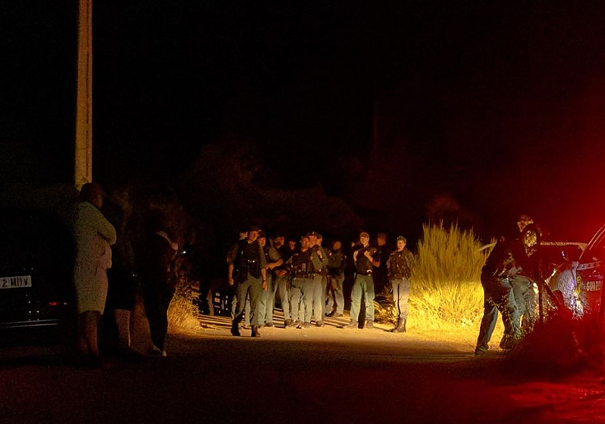 Noche de tensión en Huétor Santillán.