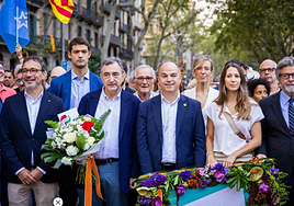 PNV y EH Bildu salen en defensa de la «soberanía» vasca y catalana en la Diada