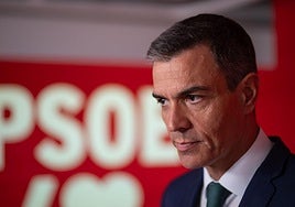 El presidente del Gobierno, Pedro Sánchez.