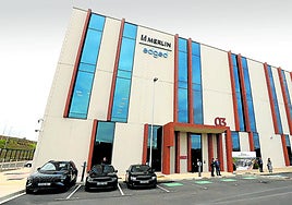 Instalaciones del centro de datos de Merlin Properties en el polígono alavés de Arasur.
