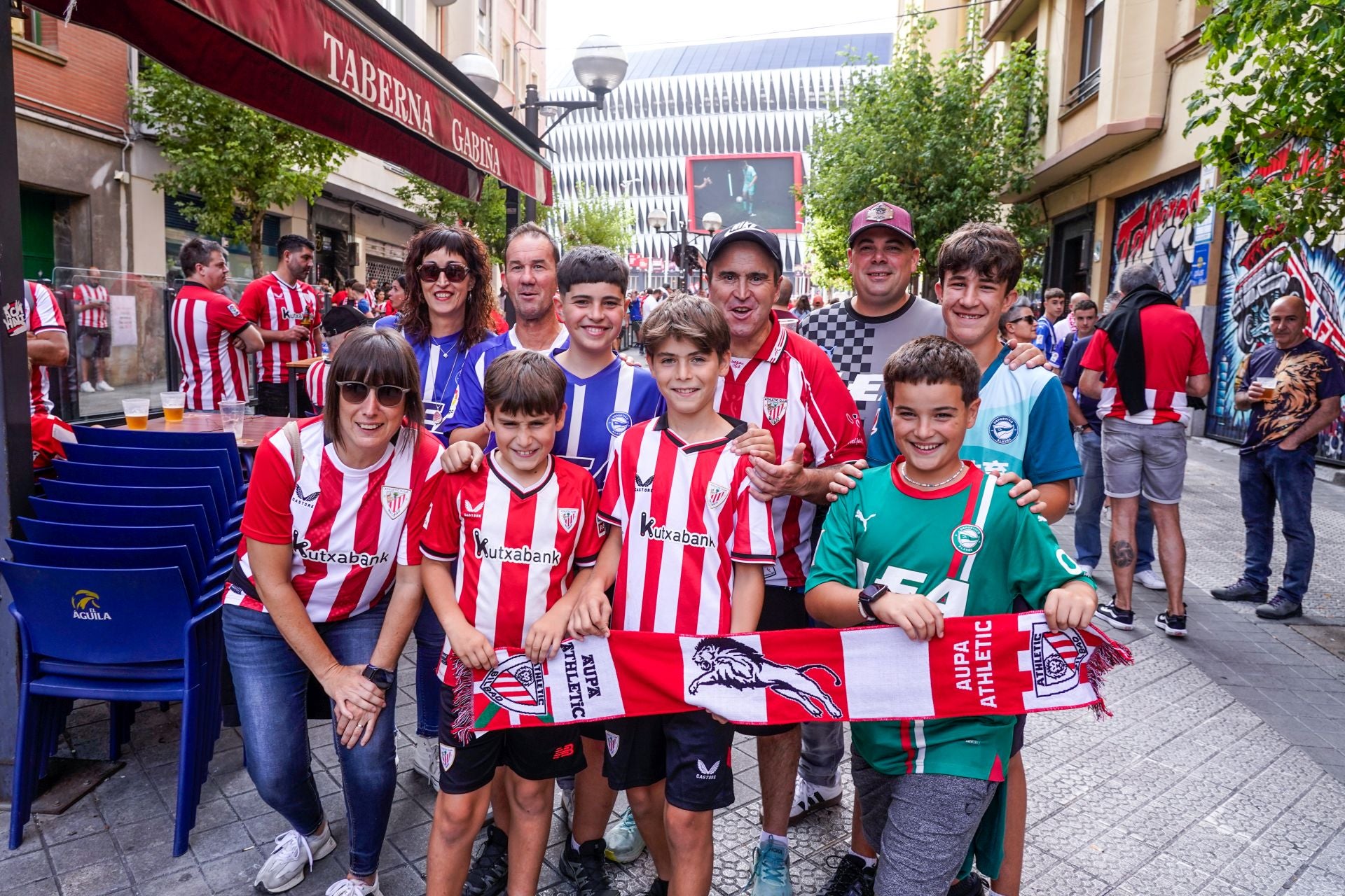 Las mejores imágenes del derbi entre Athletic y Alavés