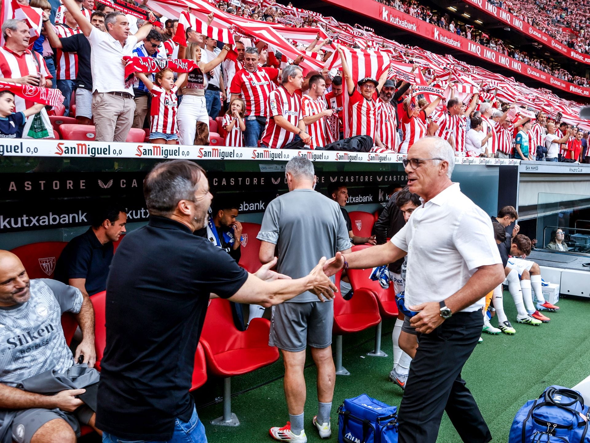 Las mejores imágenes del derbi entre Athletic y Alavés