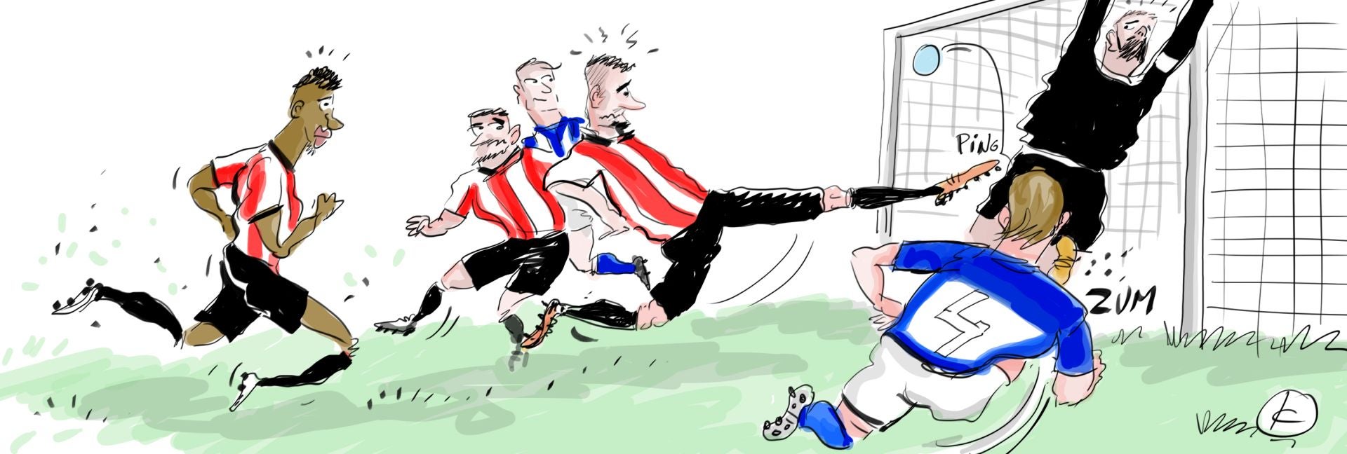 La viñeta de Cerrajería sobre el triunfo del Alavés ante el Athletic