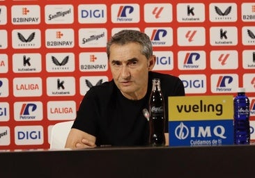 El lamento de Valverde: «La jugada del gol ni siquiera ha sido un tiro a puerta»