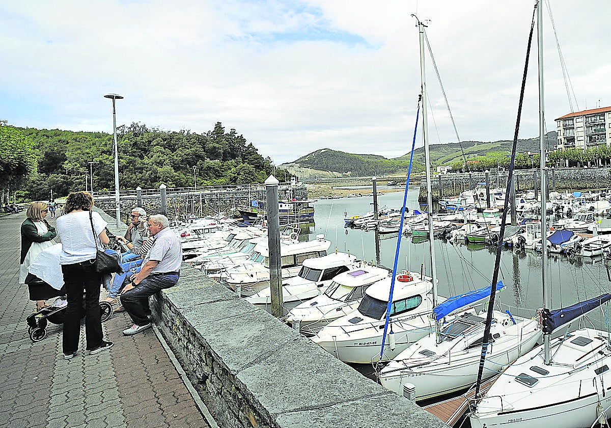 El puerto deportivo de Plentzia cuenta en la actualidad con 204 amarres.