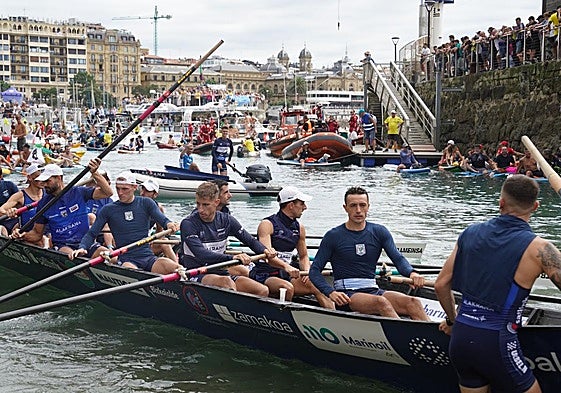 «La desilusión de que se te escape la bandera no puede empañar todo el trabajo», destaca el técnico de Zierbena, Dani Pérez