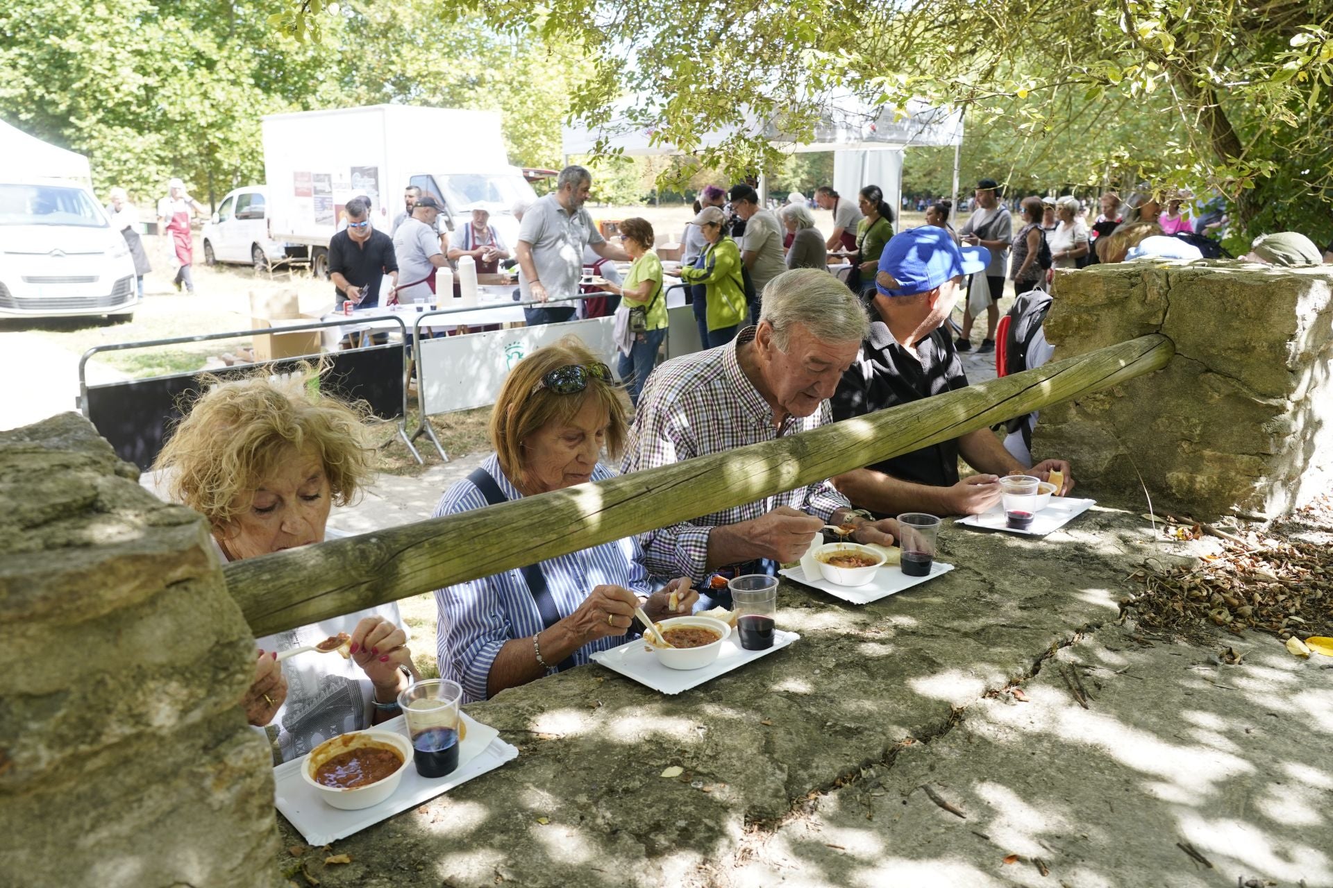 Las imágenes de la Romería de Olárizu