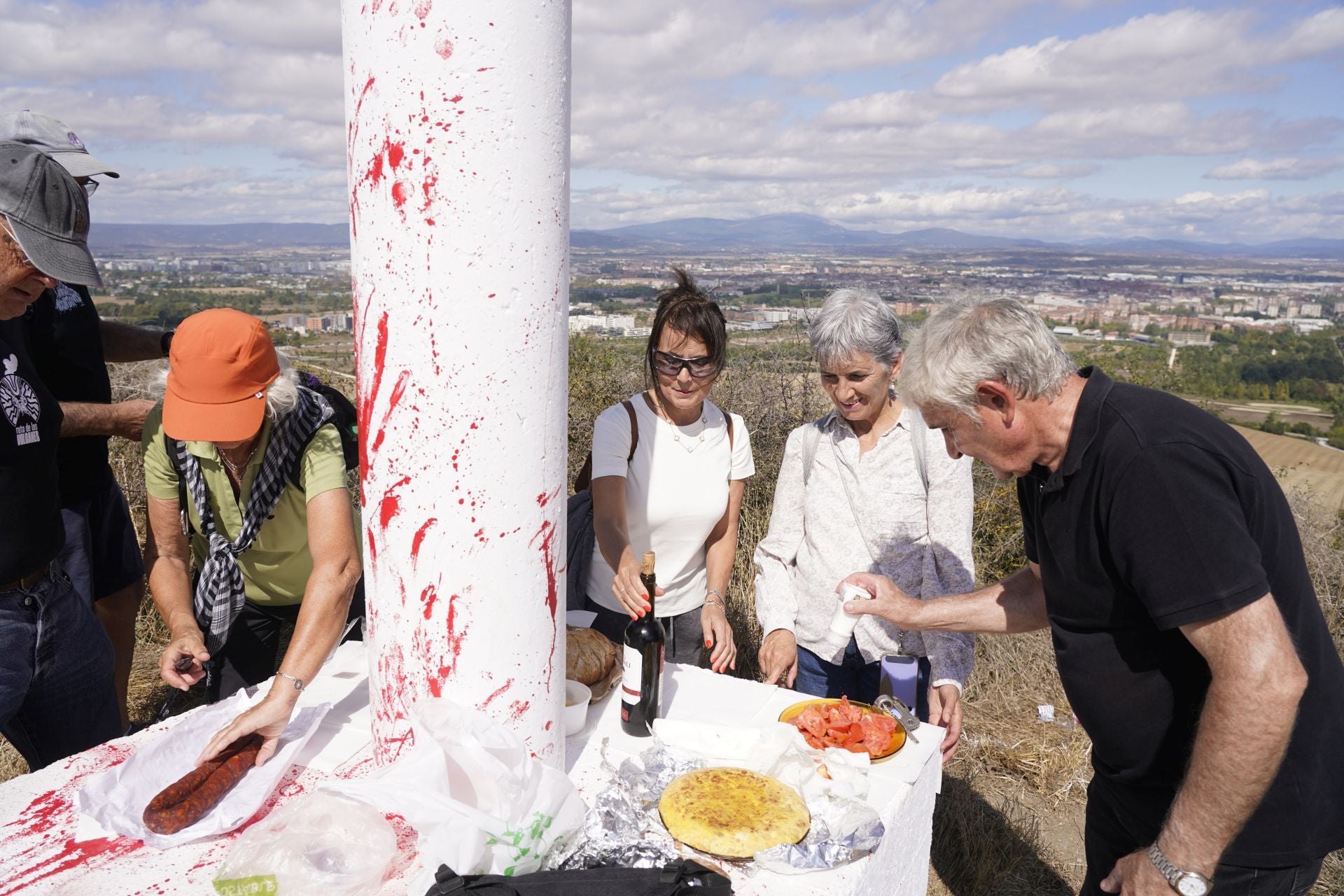 Las imágenes de la Romería de Olárizu