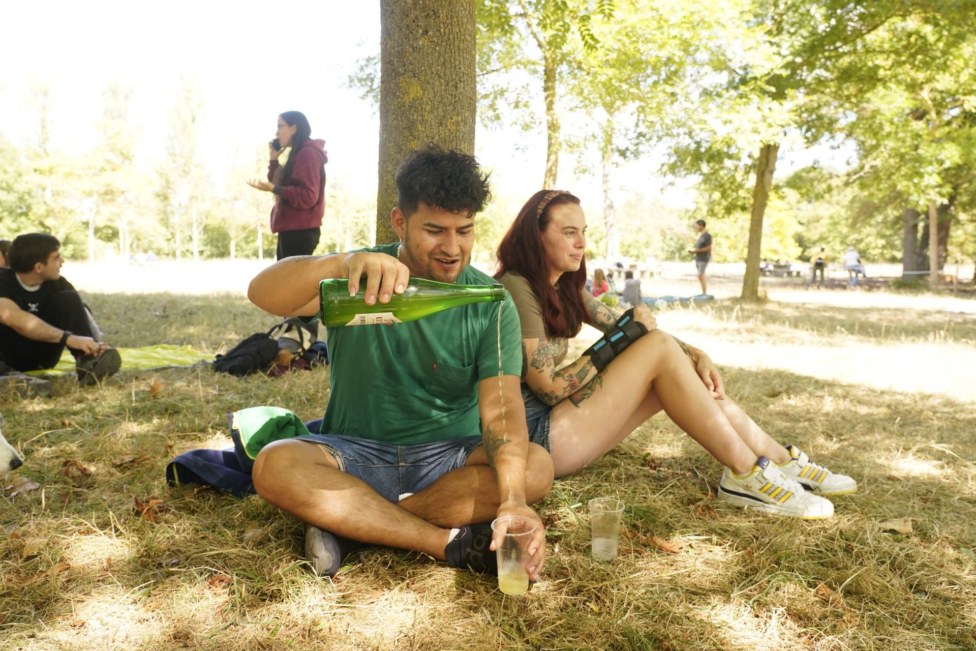 Las imágenes de la Romería de Olárizu