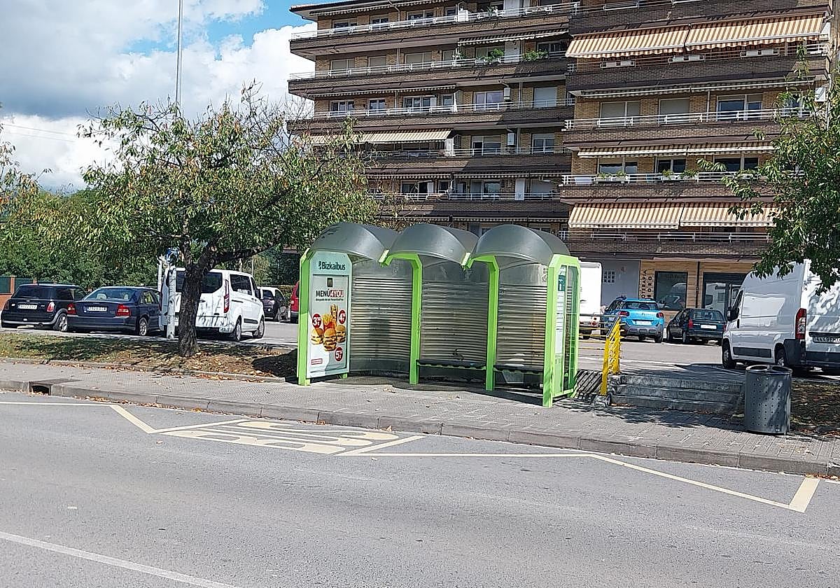 Parada de autobús de Muntsaratz.