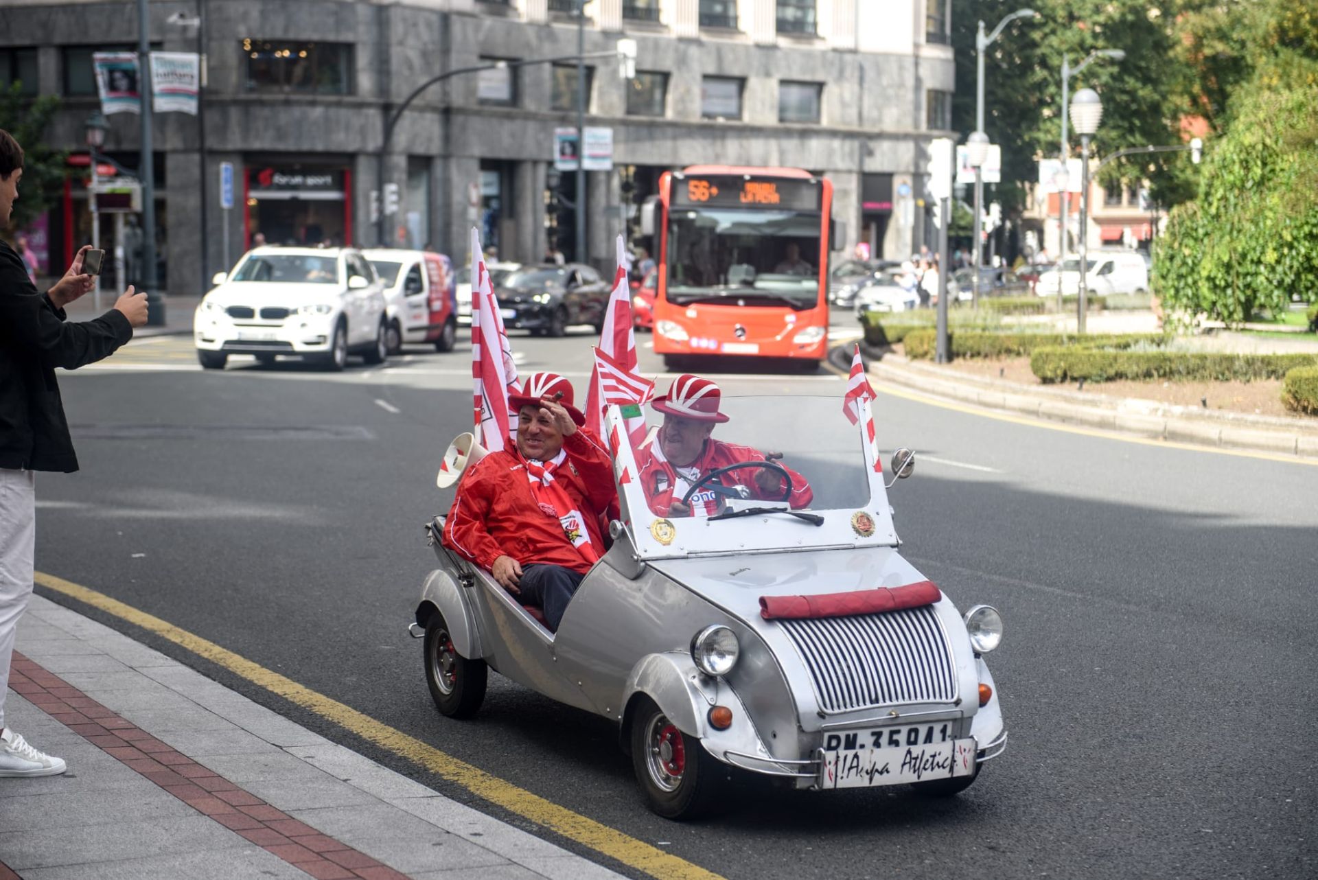 Las mejores imágenes de la previa del Athletic-Arsenal