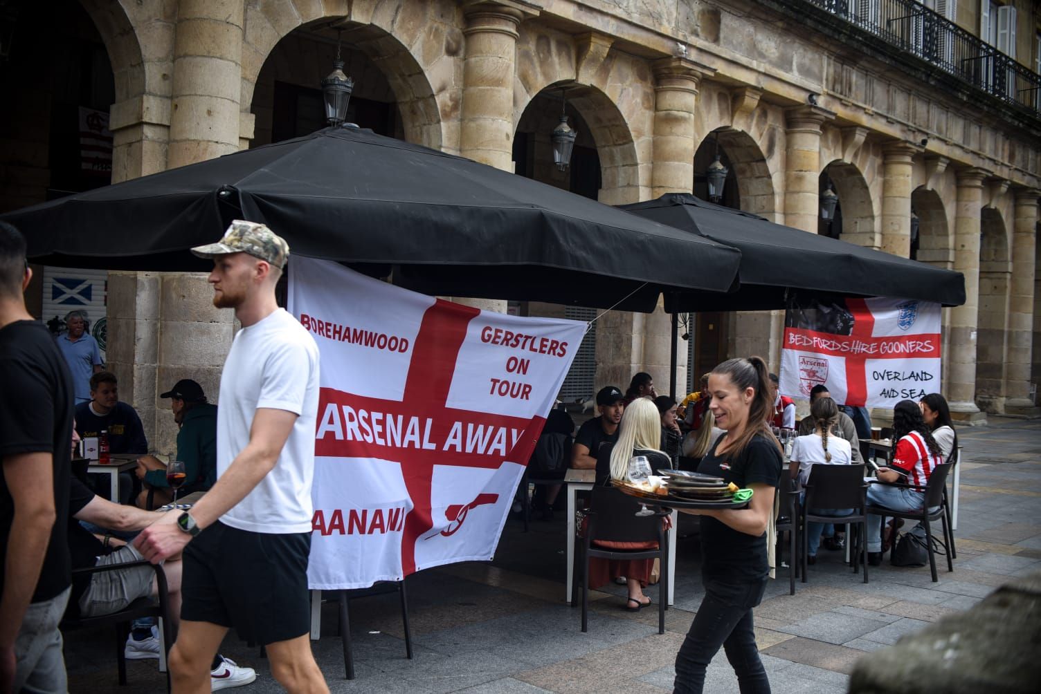Las mejores imágenes de la previa del Athletic-Arsenal