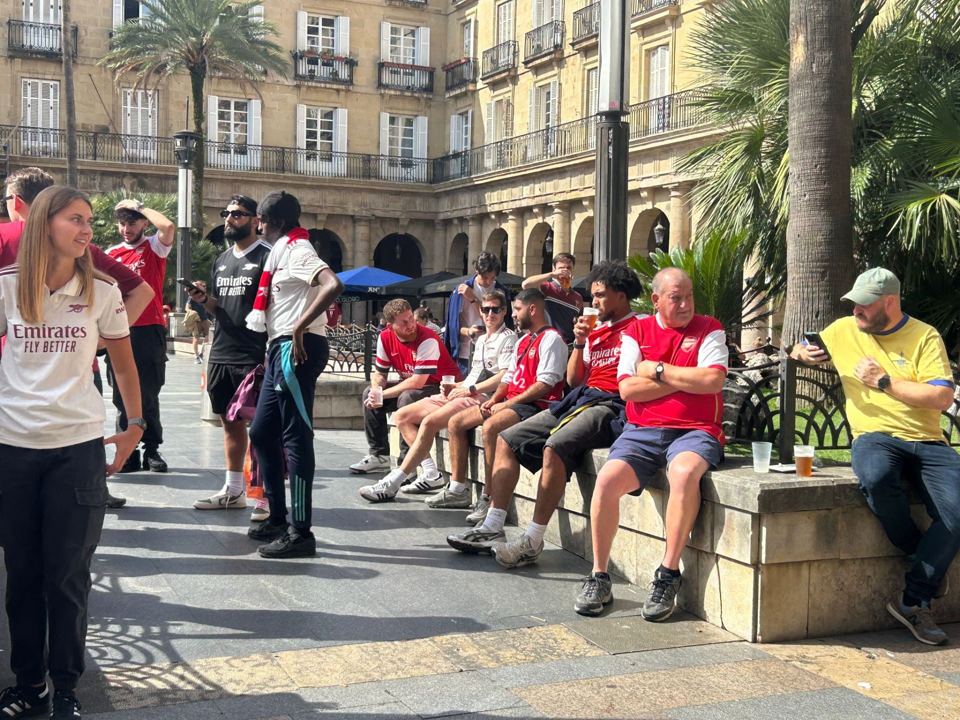 Las mejores imágenes de la previa del Athletic-Arsenal