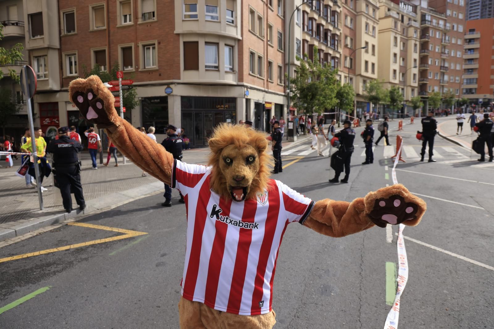 Las mejores imágenes de la previa del Athletic-Arsenal