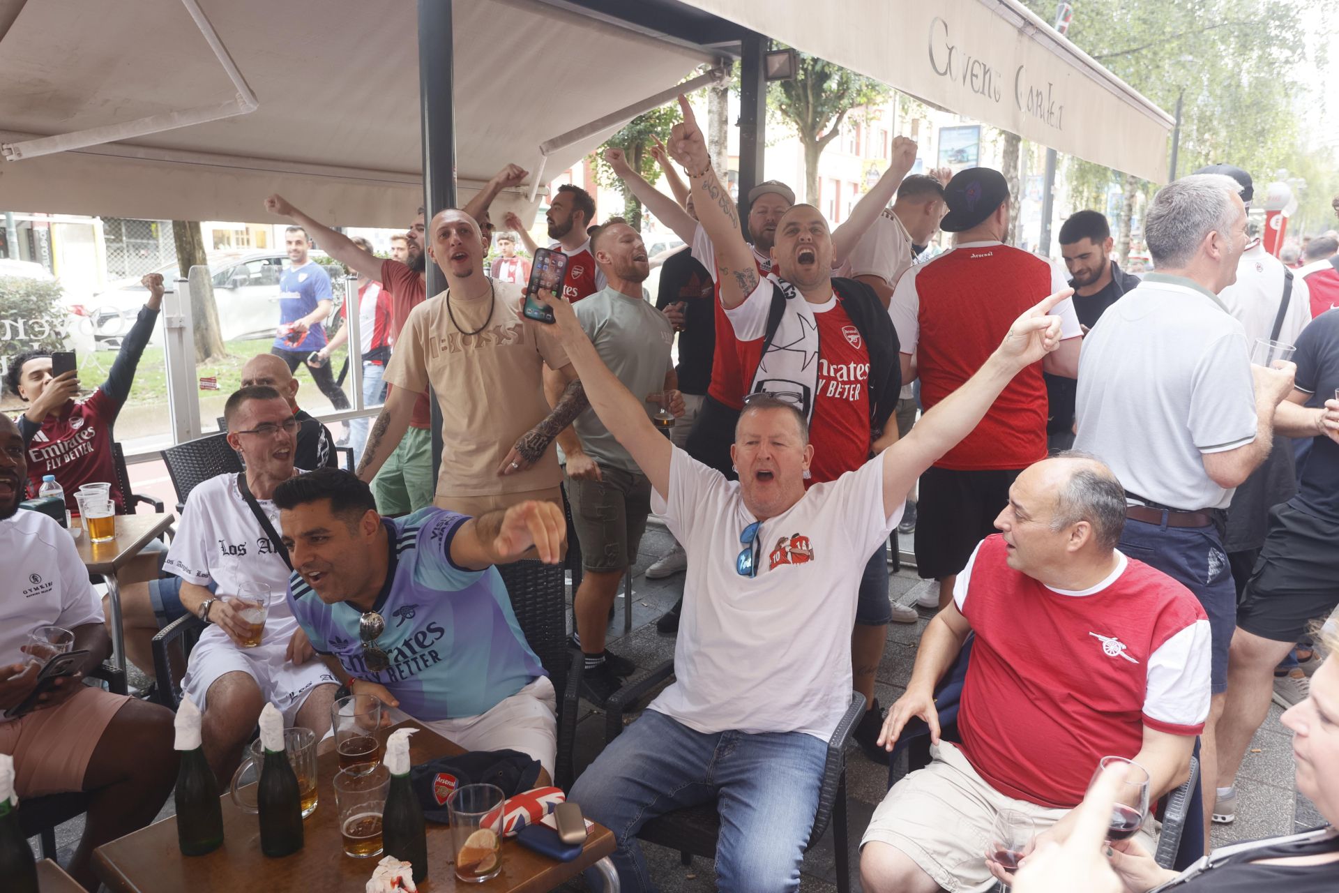 Las mejores imágenes de la previa del Athletic-Arsenal