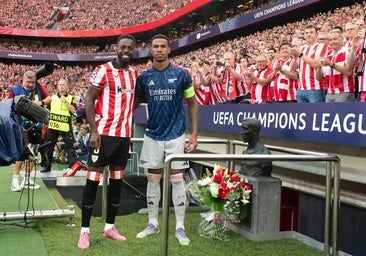El homenaje del Arsenal a Pichichi que pone en pie a San Mamés