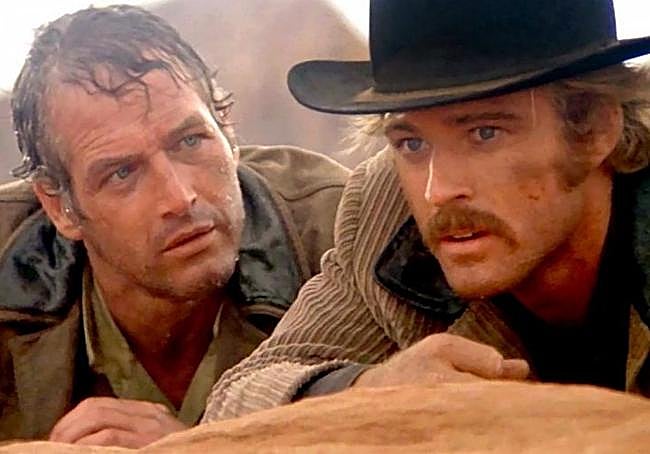 Paul Newman y Robert Redford en 'Dos hombres y un destino'.