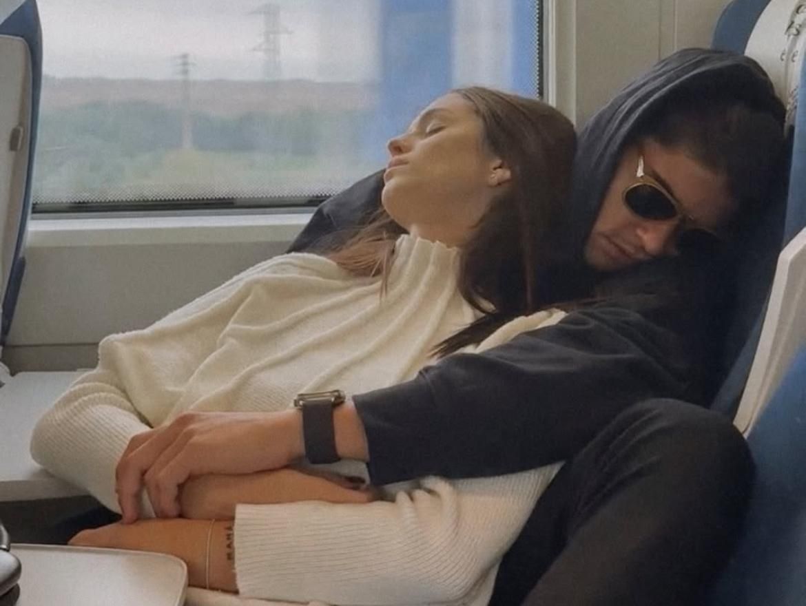 Marina Romero junto a Javier Tudela.