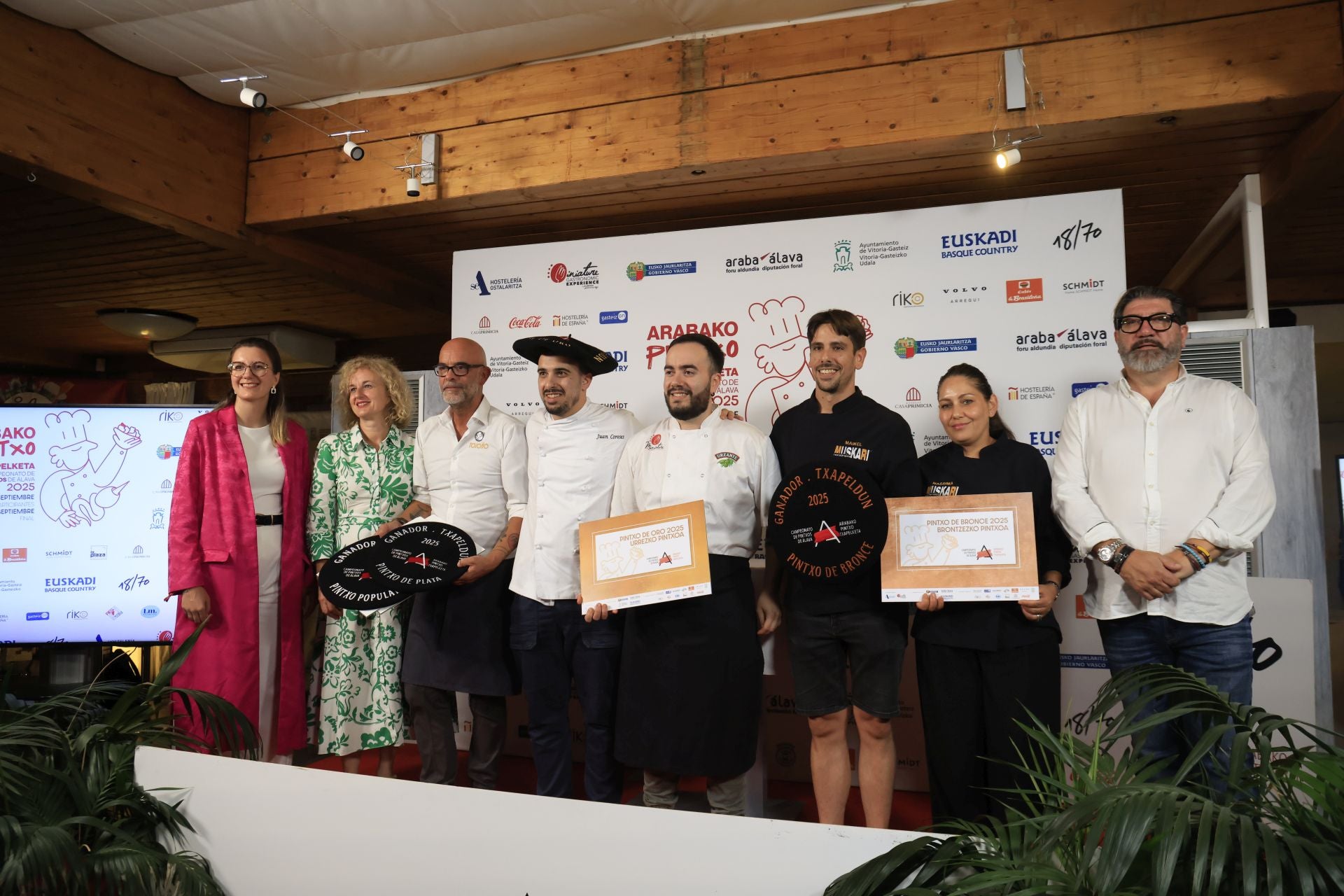 Las imágenes de la final de la Semana del Pintxo de Álava