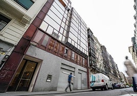 El edificio que será demolido.