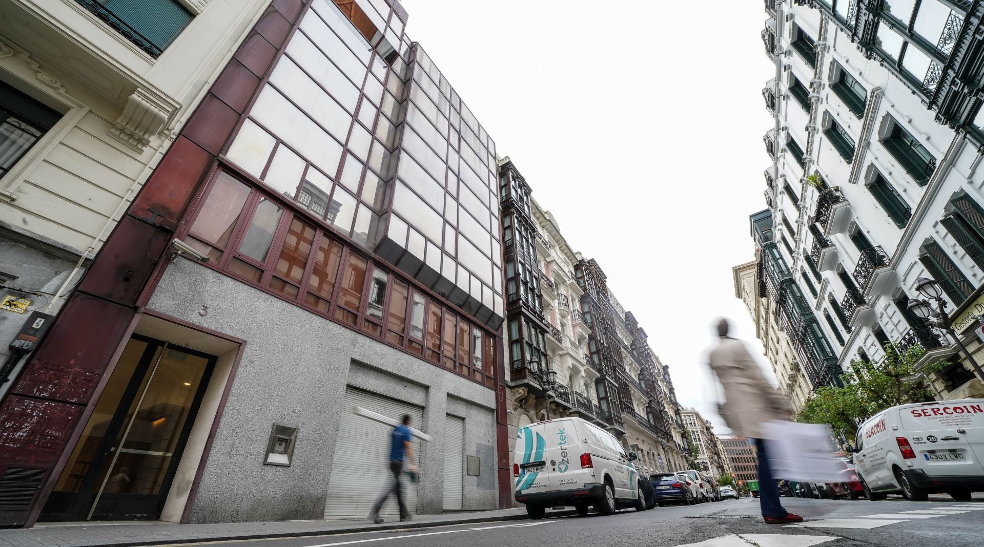 El edificio que será demolido.