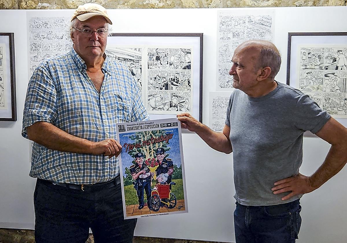 Etxagibel y Simonides firman el cómic 'No es mi trabajo'