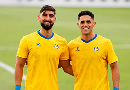 Jamal y Yaser Hamed.