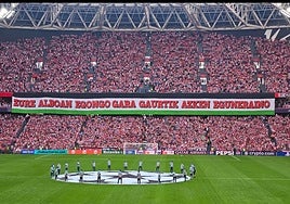 El apoyo de San Mamés a Gaza del que se hace eco Iñaki Williams