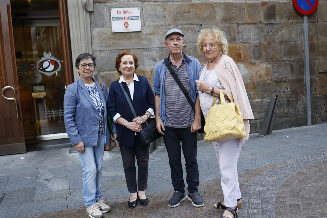 María José Domínguez, María José Plaza, Miguel Ángel Manjón y Dorita Busto.