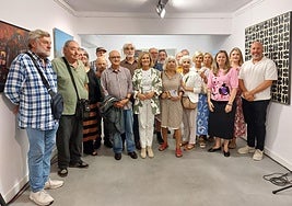 Representantes políticos y culturales estuvieron presentes en la celebración de ayer, con la que arranca una nueva exposición.