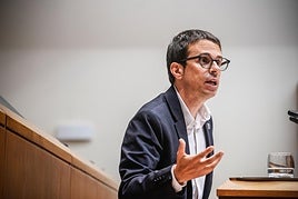 Pello Otxandiano, portavoz de EH Bildu.