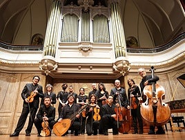 La orquesta barroca Propitia Sydera abrirá el ciclo de este fin de semana.