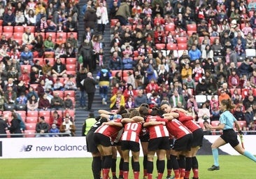 Uriarte vuelve a pedir a la afición que apoye al femenino: «Es fundamental para el crecimiento del proyecto»