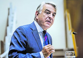 El presidente del PP vasco, Javier de Andrés.