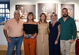 Miguel Ángel Guantes, Maribel Salas, Begoña Castaño, Bego Elexpe y Borja Elorza.