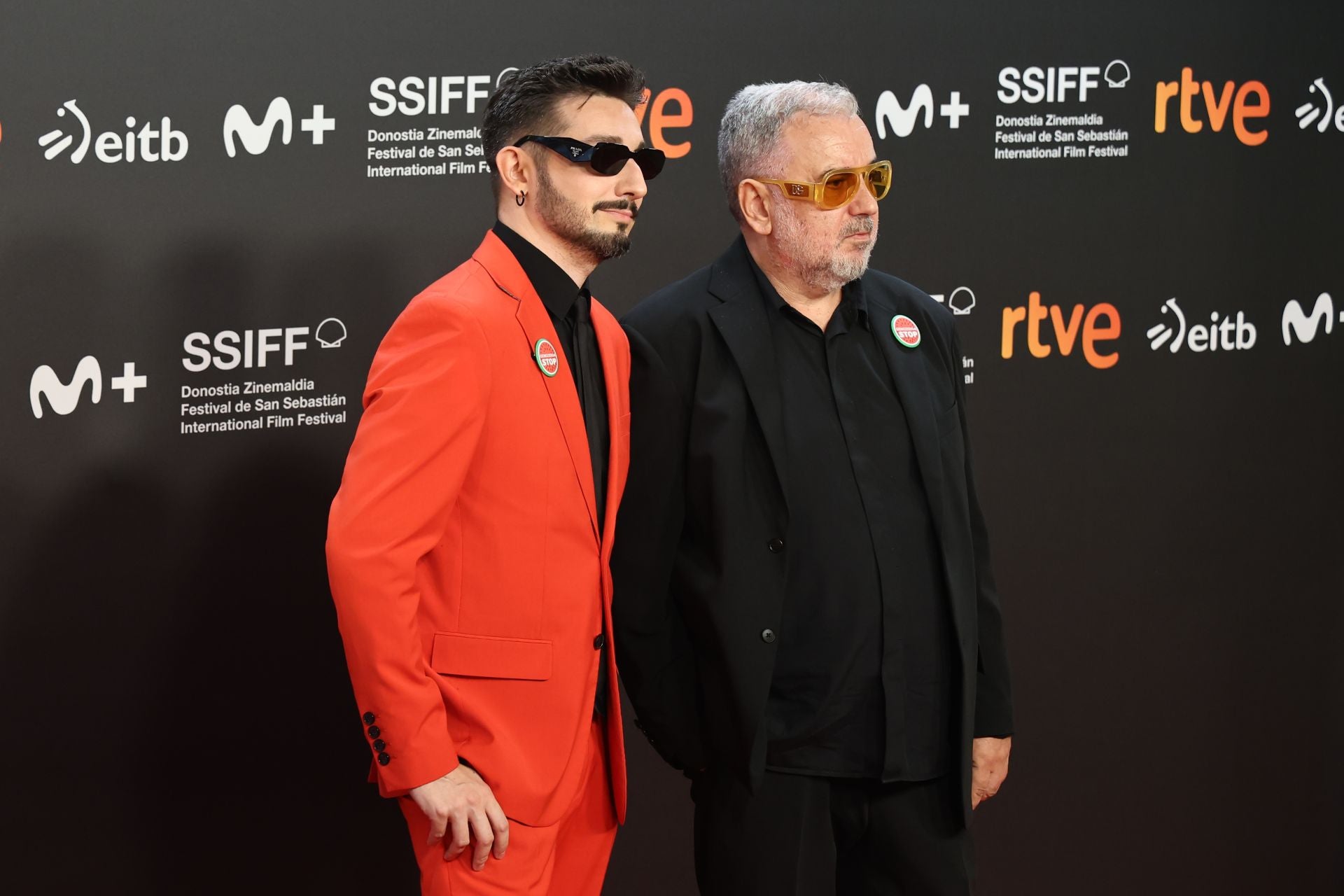 Alfombra roja de la gala inaugural del Zinemaldia 2025