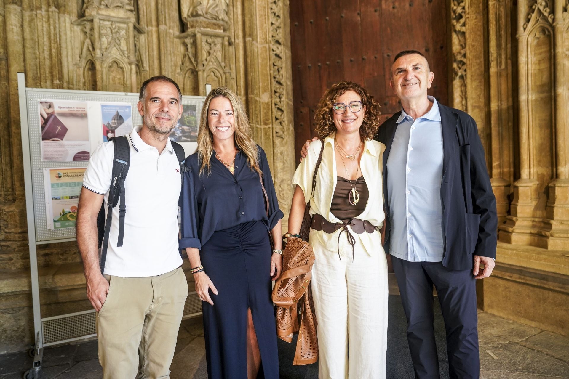 Ignacio Garitano, Miren Bilbao, Marian García y Juan Timiraos.